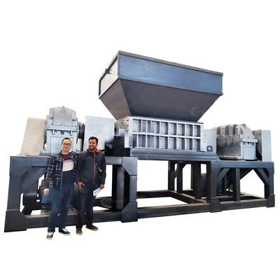 15kW Power Metalen Gebruikte Auto Shredder Machine Voor Milieuvriendelijke Shredding