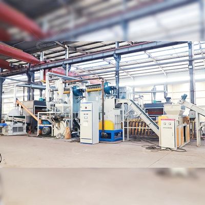 Recyclageapparatuur voor zonnepanelen met een hoge capaciteit van 200-1000 kg/uur voor monocellen