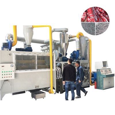 Kleinschalige scheiding van aluminium en kunststof voor de markt voor het recyclen van medische schrootblaasjes