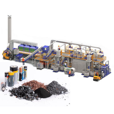 Gemakkelijk te bedienen Lithiumbatterij Recycling Machine voor Computer Cellphone Battery