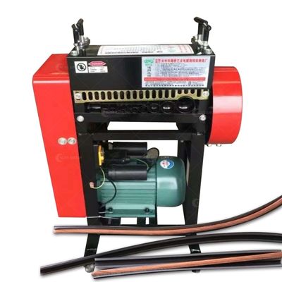 220V/380V draadverwijderingsmachine voor het scheiden van koperen en rubber/plastiek behuizingen
