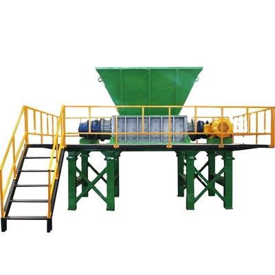 Stalen bar shredder voor schrootplaten en automobiel wielen hub 2300KG productie-installatie