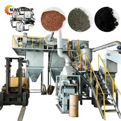Productie van papier uit een fabriek voor het recyclen van afval van lithiumbatterijen voor auto-afvalbatterijen