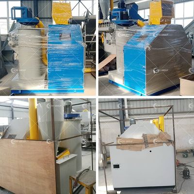100-200 kg/uur Koperdraadseparator Koperdraadgranulatorapparatuur Kabelrecyclingmachine