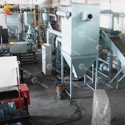 Capaciteit 200-3000 kg/uur Lithiumbatterijrecyclinginstallatie voor alle lithium-ionbatterijen