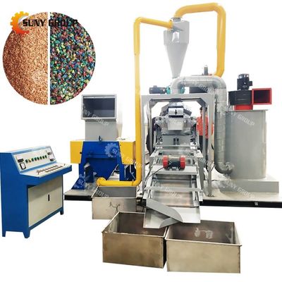 68kW PLC gecontroleerde automatische kabel sorteermachine kabel draad scheider kabel haker en granulator