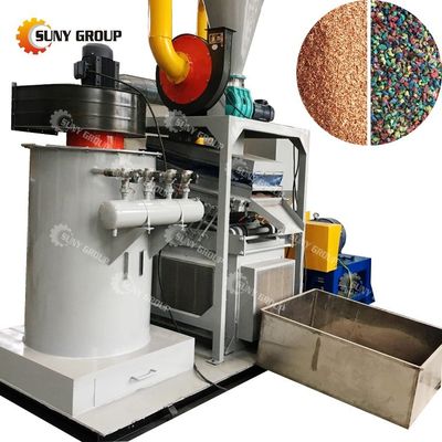 Afvalkabels recycling machine met 99% sorteerpercentage 0.2-20mm Draadbereik Concurrentieel