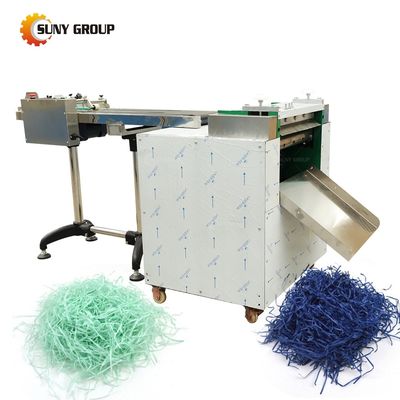 Strip-Cut Paper Shredder voor het verwerken van krullerend en recht geschenkdoosvullingsmateriaal