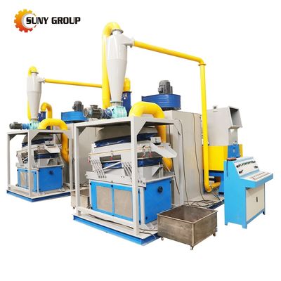 Afvalkabels recycling machine met 99% sorteerpercentage 0.2-20mm Draadbereik Concurrentieel