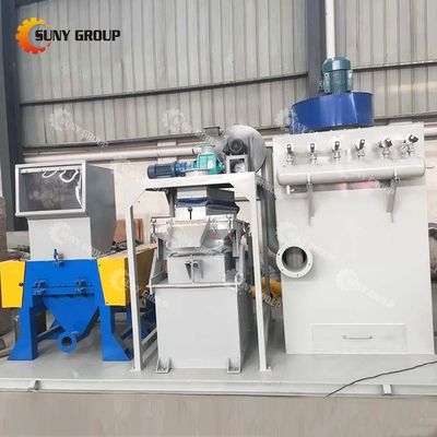 Afvalkabels recycling machine met 99% sorteerpercentage 0.2-20mm Draadbereik Concurrentieel