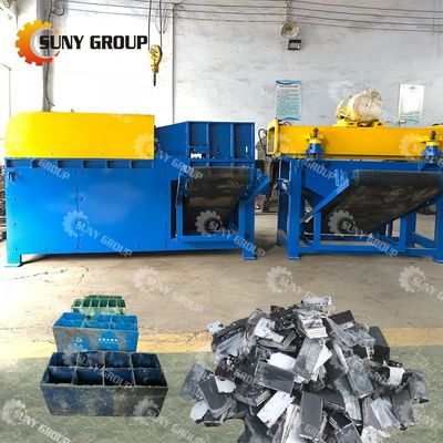 Ontwerp schroot loodzuurbatterijen Recycling machine Productielijn Gemakkelijk te bedienen