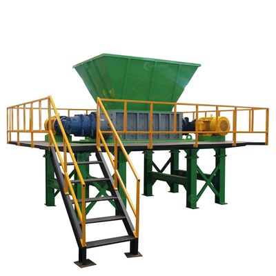 15kW Power Metalen Gebruikte Auto Shredder Machine Voor Milieuvriendelijke Shredding