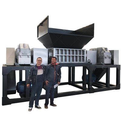 15kW Power Metalen Gebruikte Auto Shredder Machine Voor Milieuvriendelijke Shredding