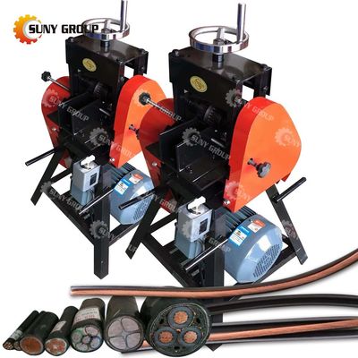 220V/380V Diameter 10-120mm Gepantserde kabel draad Stripper Machine 280KG voor het strippen
