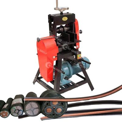 2021 Grote capaciteit schroot koperdraad stripping machine voor schroot kabel Diameter1-150mm