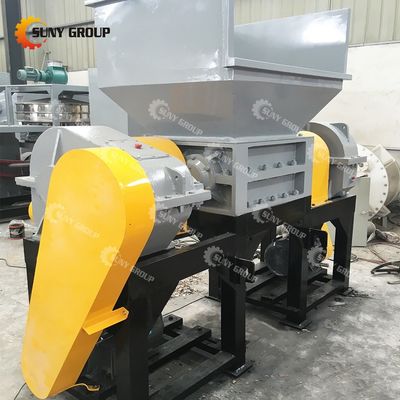 800-5000 kg/h capaciteit Schroot metaal dubbele schacht versnipper met aanpasbare messen