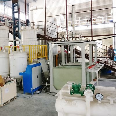 50-200 kg/uur Capaciteit E Recyclageapparatuur voor edelmetalen met een terugwinning van 99,9%