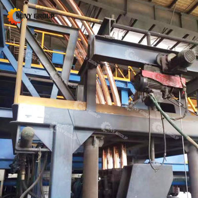 Hoog vacuüm continu gietmachine voor platina op maat van de productie-installatie