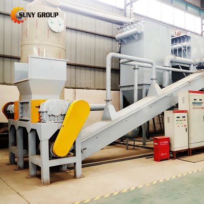 Hoog scheidspercentage Lithium-ionbatterij metaalschroot scheidingsplant 5000 kg Gewicht