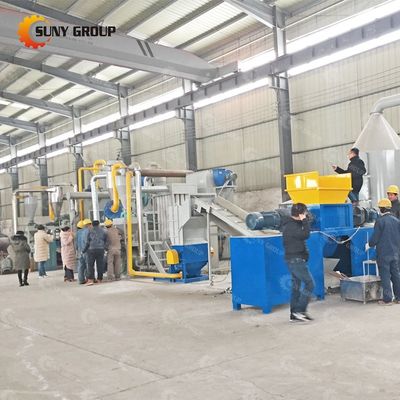 Onderhoud en reparatie ter plaatse van machines voor PCB-recycling met hoge zuiverheid van koper