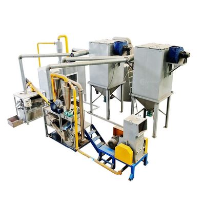 Geavanceerde CCL-machine voor het recyclen van koperbeklede platen/machine voor het verpletteren en scheiden van PCB's