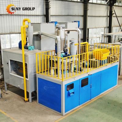 IC Chip CPU RAM Printed Circuit Board Metal Copper Recycling Machine met een hoge scheiding