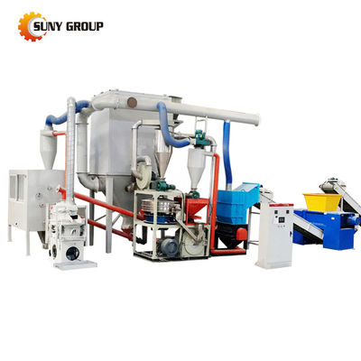 IC Chip CPU RAM Printed Circuit Board Metal Copper Recycling Machine met een hoge scheiding