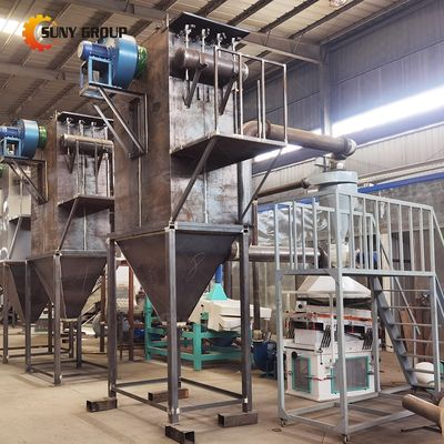 Hoog scheidspercentage Lithium-ionbatterij metaalschroot scheidingsplant 5000 kg Gewicht