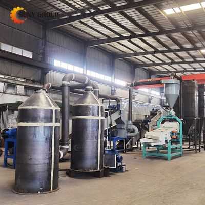 State-of-the-art cilindrische batterijrecyclinginstallatie voor schroot 18650 lithiumbatterijen