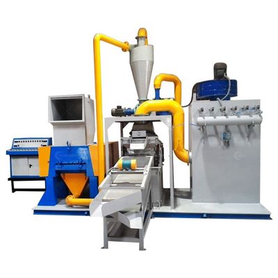 Voorzien van video-inspectie Automatische koperdraadkabel scheiding recycling machine granulator