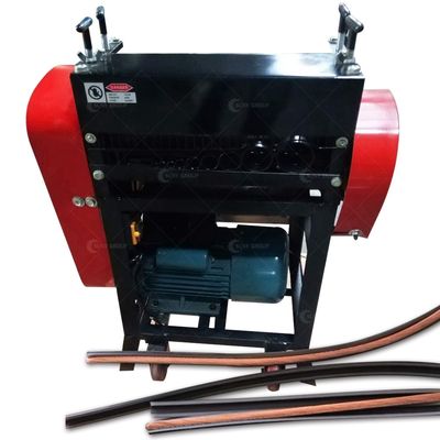 Gebruikte draad afstrippingsmachine voor het afstrippen lengte 1-150mm betaalbare koperdraad peeler
