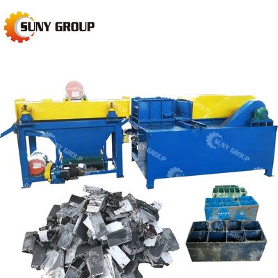 Ontwerp schroot loodzuurbatterijen Recycling machine Productielijn Gemakkelijk te bedienen