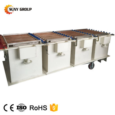 Elektrolytische cyclus 15 dagen/48 uur Koperelectrolyse-installatie voor het gieten van katoodkoper