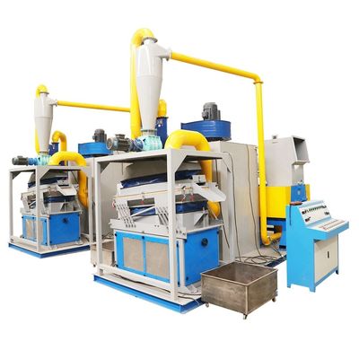 2022 PLC-gecontroleerde koperschroot metalen kopergranulator voor milieubescherming