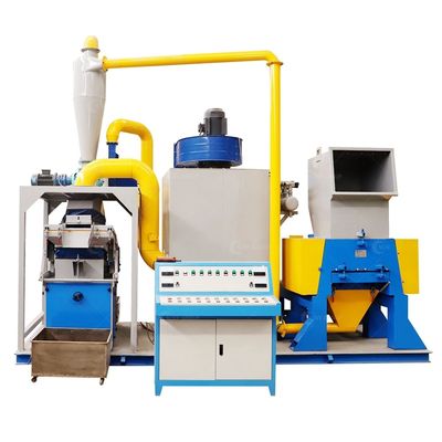 2022 PLC-gecontroleerde koperschroot metalen kopergranulator voor milieubescherming
