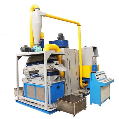 2022 PLC-gecontroleerde koperschroot metalen kopergranulator voor milieubescherming