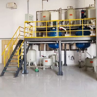 Fabriek voor de extractie van edelmetaal Koperen etser Recycling machine Goud raffinagefabriek
