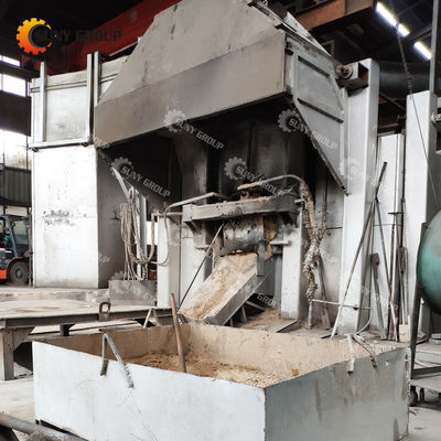 12000T/jaar Continuous Copper Bar Casting Production Line voor elektrogewinnen van koper