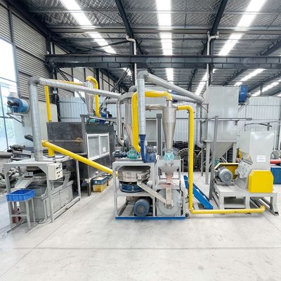 Volledig automatische koperscheiding voor het recyclen van e-afval PCB-bord