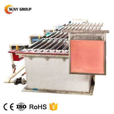 2000 kg koperen elektrolyse machine voor 99,99% zuivere kathodekoperproductie