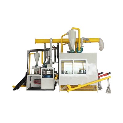 2500 kg gewicht Aluminium Plastic Package Sortering Machine voor het recyclen van Acp en plastic