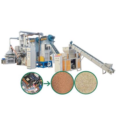 Gepersonaliseerde 25kW E-afval pcb-demontage machine voor recycling elektrostatische separator