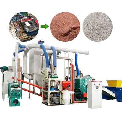 Video-uitgaande-inspectie PCB-recyclingmachine voor milieuvriendelijk e-afvalherstel