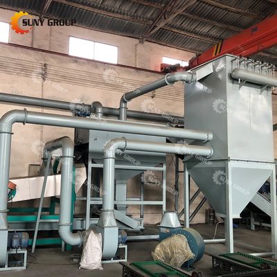 Geavanceerde cycloonstofverzamelaar mobiele telefoon en auto lithiumbatterij recycling machine