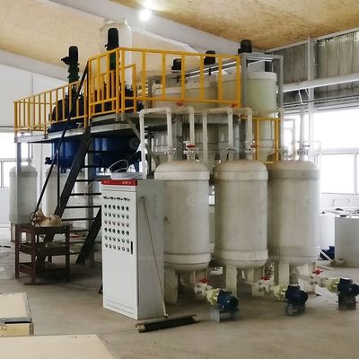 Geavanceerde Pcb-moederbord Gold Recovery Plant Edelmetalen Extractie Raffinage Machine