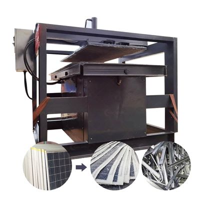 Vervaardigingsfabriek Zonnepanelen Aluminium Frame Removing Machine Overige grootte 1,9mx1,7mx1,7m