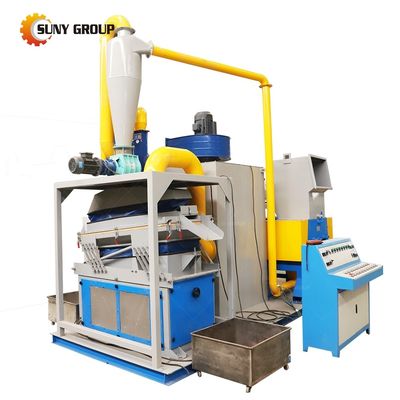100-1000 kg capaciteit Schroot koperkabel shredder en granulator recycling plant lijn