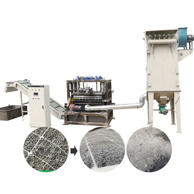 26kW Power Scrap Solar Photovoltaic Panel Glass Remove Machine voor eenvoudig glas verwijderen