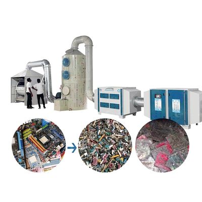 25 kW vermogen pcb elektronische componenten demontage machine met een snelle demontage snelheid