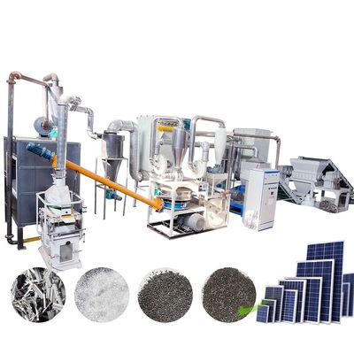 De PV-modules op basis van silicium van de Suny-groep, technologie voor recycling, milieubewuste groene energie